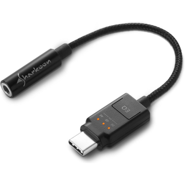 Tarjeta sonido sharkoon dac mobile usb c