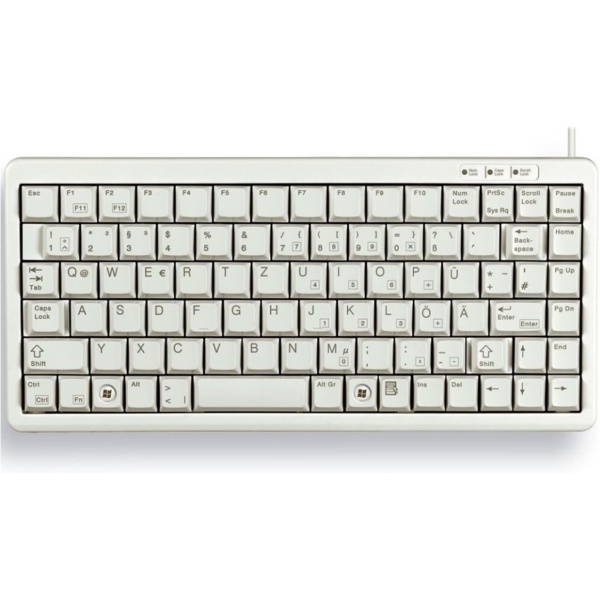 Teclado cherry g84 4100 usb blanco
