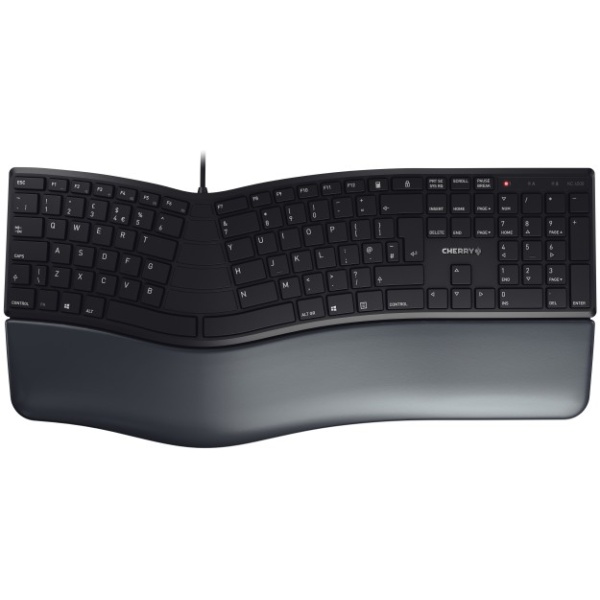 Teclado ergonomico cherry kc4500 usb espanol