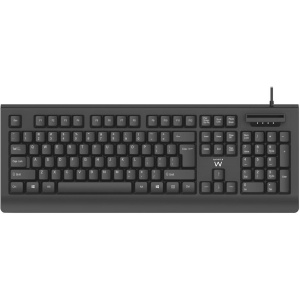 Teclado ewent ew3286 usb + lector