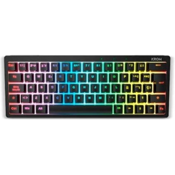Teclado gaming krom kreator negro