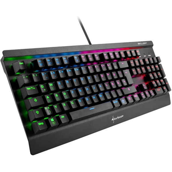 Teclado gaming sharkoon sgk3 mecanico rgb