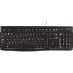 Teclado logitech k120 usb negro belga - Imagen 1
