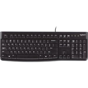 Teclado logitech k120 usb negro belga
