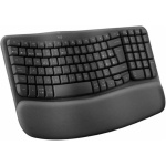 Teclado logitech wave keys bluetooth negro - Imagen 1