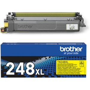 Toner brother tn248yxl amarillo 3000 paginas