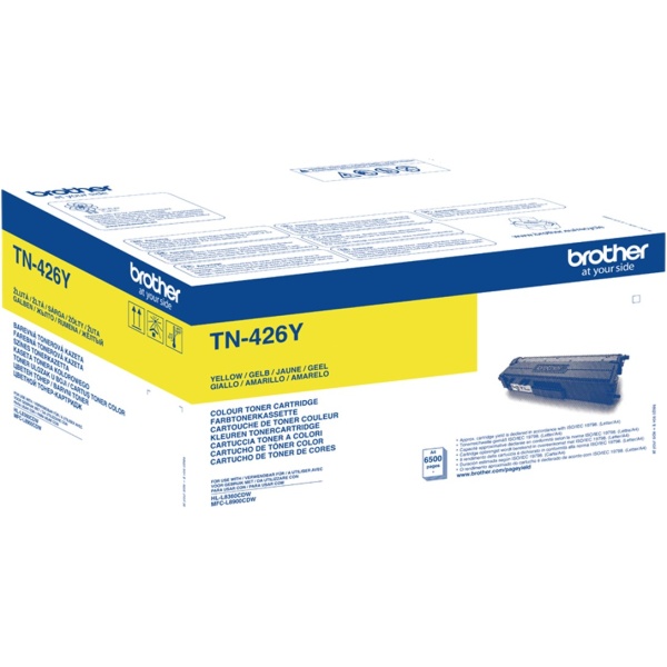 Toner brother tn426y amarillo 6500 paginas