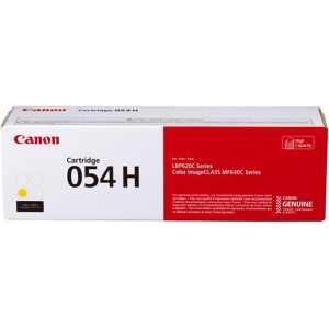 Toner canon 054h amarillo 2300 pag