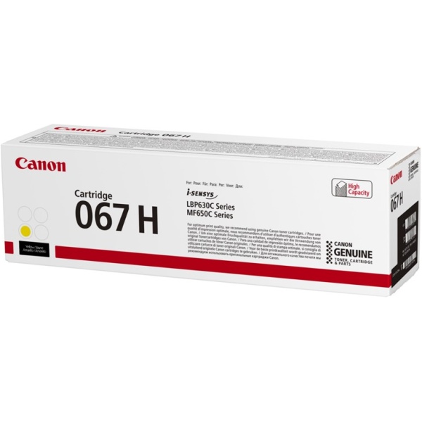 Toner canon 067h amarillo