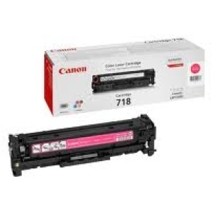 Toner canon 718m magenta 2.900 páginas