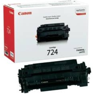 Toner canon 724 negro 6000 paginas