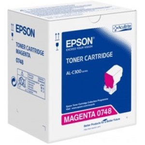 Toner epson c13s050748 magenta 8.8k