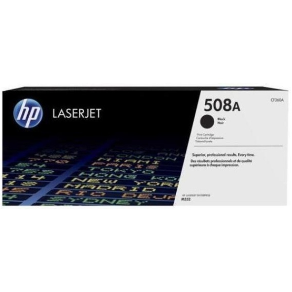 Toner hp 508a cf360a negro 6000