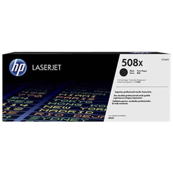 Toner hp 508x cf360x negro m577