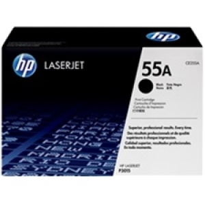 Toner hp 55a ce255a negro 6000
