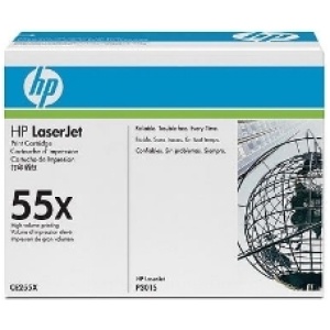 Toner hp 55x ce255x negro 12500