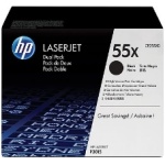 Toner hp 55x ce255xd negro 12500 - Imagen 1