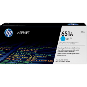 Toner hp 651a cian laserjet