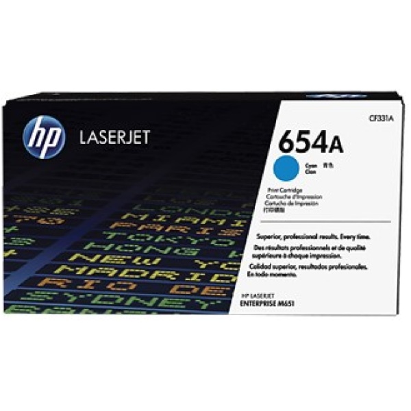 Toner hp 654a cf331a cian 15000