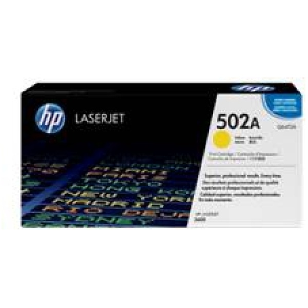 Toner hp amarillo impresora laserjet 3600