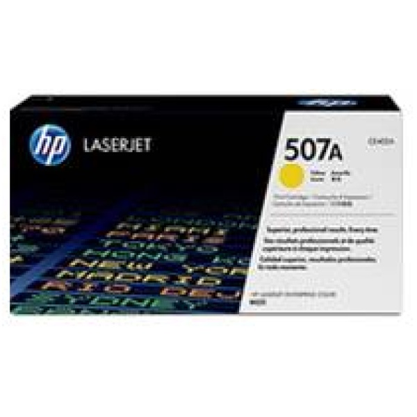Toner hp ce402a amarilla 507a laserjet