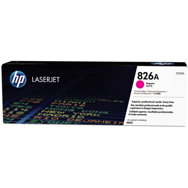 Toner hp laserjet enterprise 826a magenta