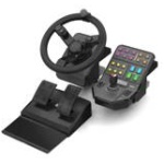 Volante logitech farm sim pedales panel - Imagen 1
