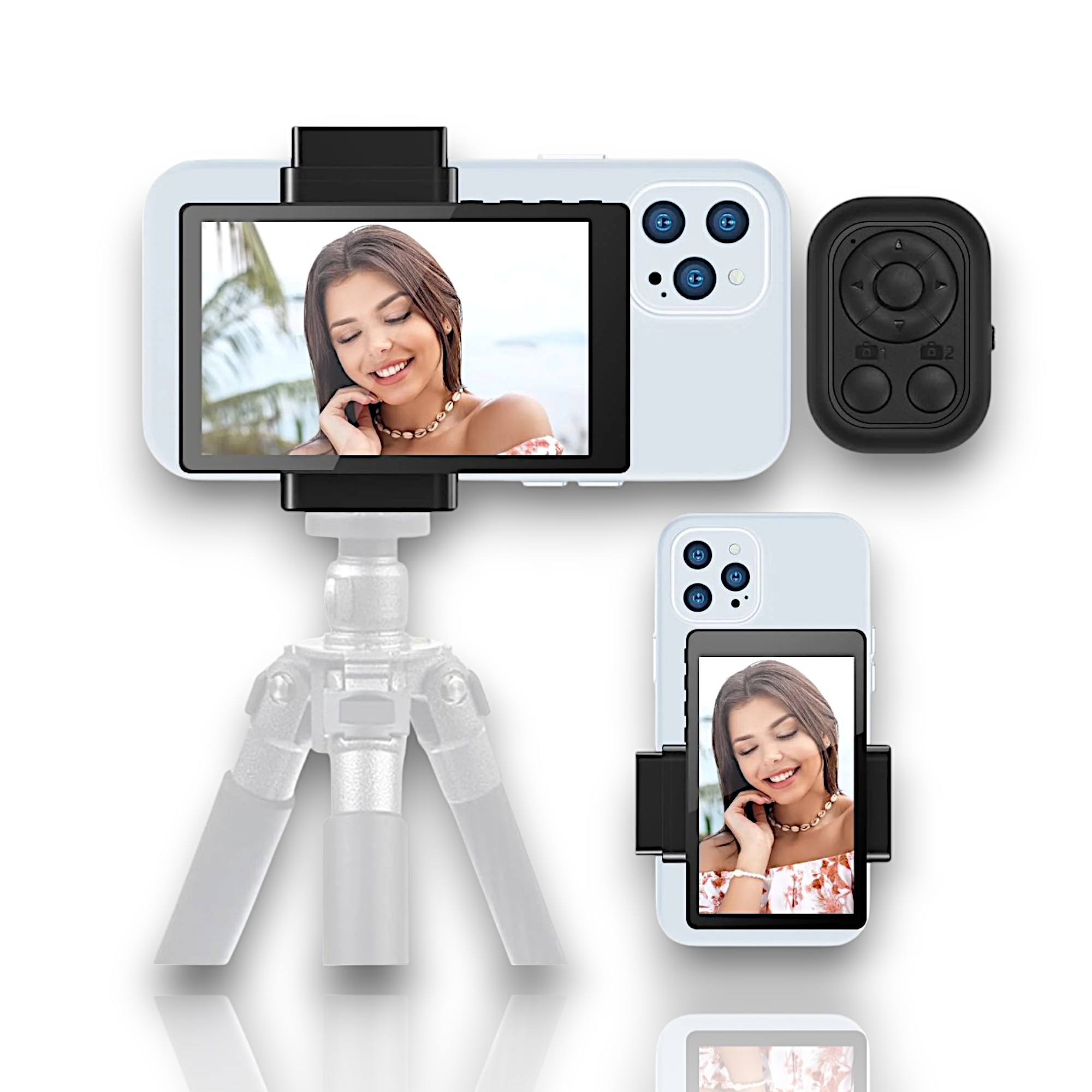 Pantalla Magnética para Selfies y Vlogs Kingma