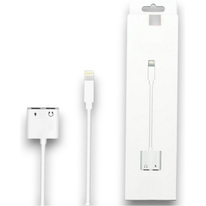Adaptador Xiaomi Dual Lighthing Audio Charging