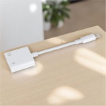 Adaptador Xiaomi Lightning 3.5 mm
