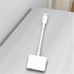 Adaptador Xiaomi Dual Lighthing Audio Charging