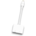 Adaptador Xiaomi Dual Lighthing Audio Charging