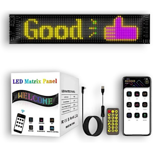Panel LED Matrix Reprogramable, con Control por Aplicación | Karawan