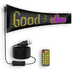 Panel LED Matrix Reprogramable, con Control por Aplicación | Karawan