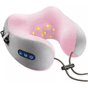 masajeador de cuello almohada cojin viajero
