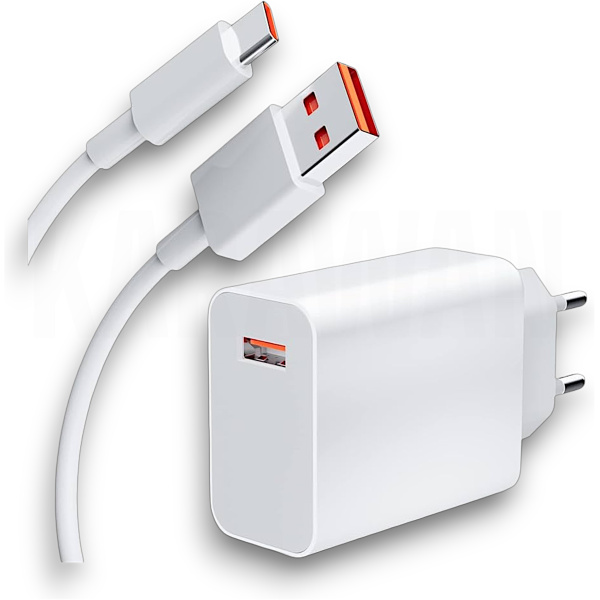 Cargador Rápido de 120w + Cable Usb Tipo C
