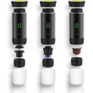 Máquina De Espresso Portátil, Cafetera Eléctrica 3 en 1