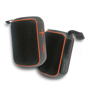 Altavoz Heavy Bass BT 5.4 Modo Espejo con Efecto Óptico Negro