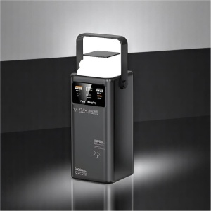 Bateria Externa 50000 mAh - 22.5W Carga Rápida - Linterna LED
