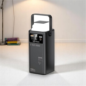 Bateria Externa 50000 mAh - 22.5W Carga Rápida - Linterna LED
