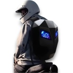 Mochila de Motocicleta LED Rider Impermeable