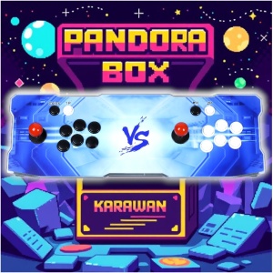 Consola Pandora con 29800 Juegos Interactivos para Diversión Familiar