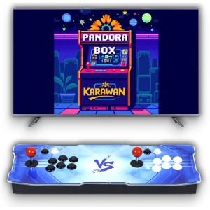 Consola Pandora con 29800 Juegos Interactivos para Diversión Familiar